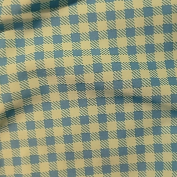 Lands End - NWOT - Floral & Gingham One Piece Swimsuit Rash Guard - 20W - Picture 4 of 7